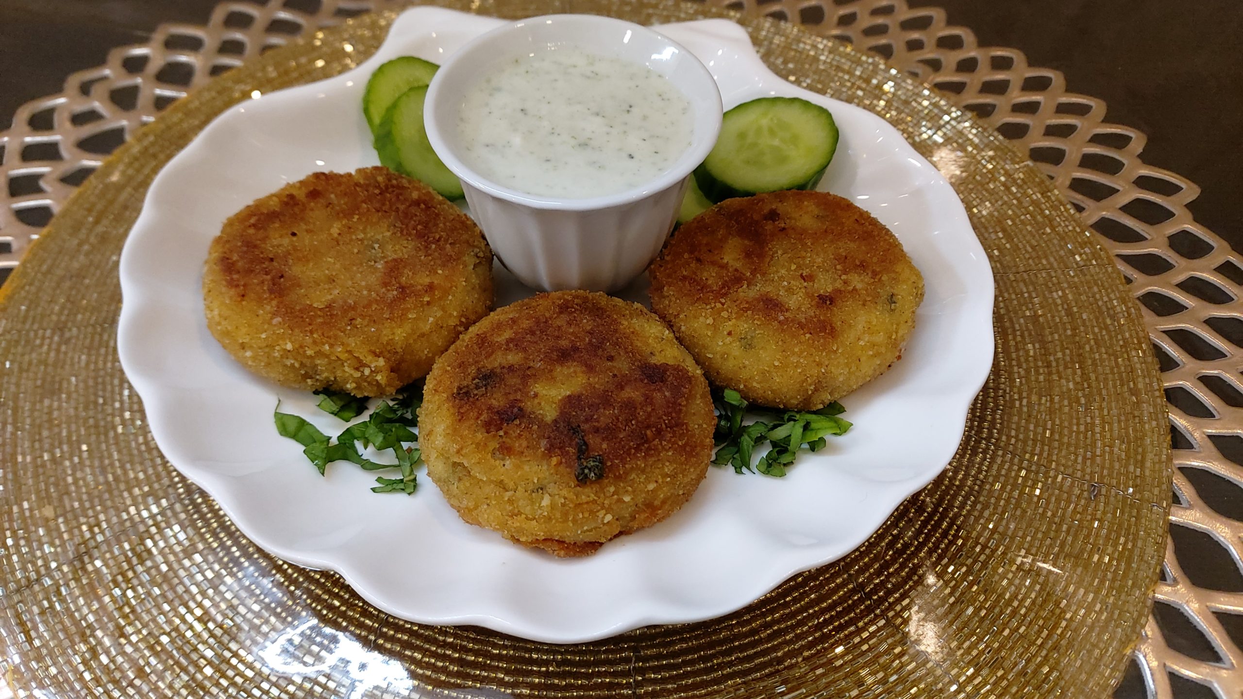 Potato Cutlets (Aloo Tikki)