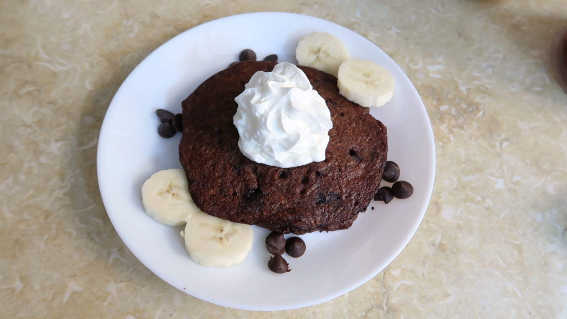 Chocolate Banana Pancakes