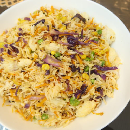 Veggetable Stir-fried Rice