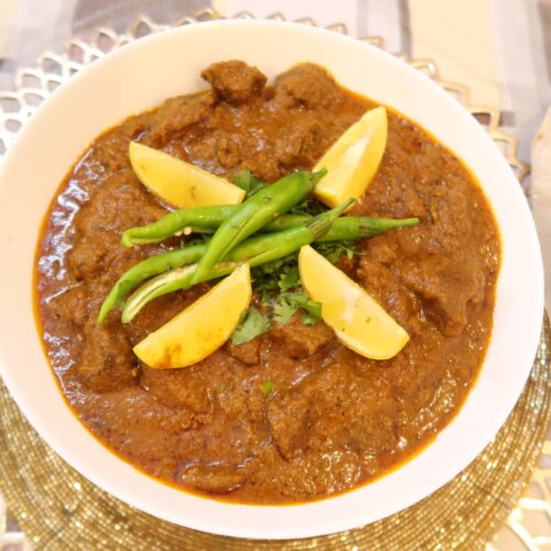 Mutton Karahi in Desi Ghee