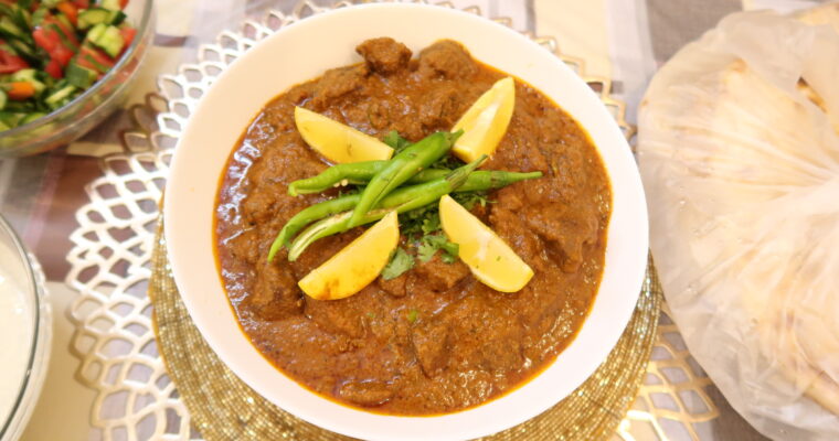 Mutton Karahi in desi ghee