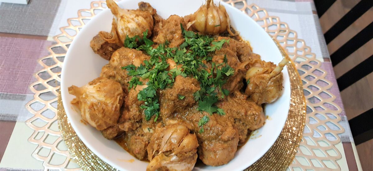 Garlic Chicken Karahi