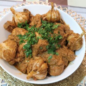 Garlic Chicken Karahi