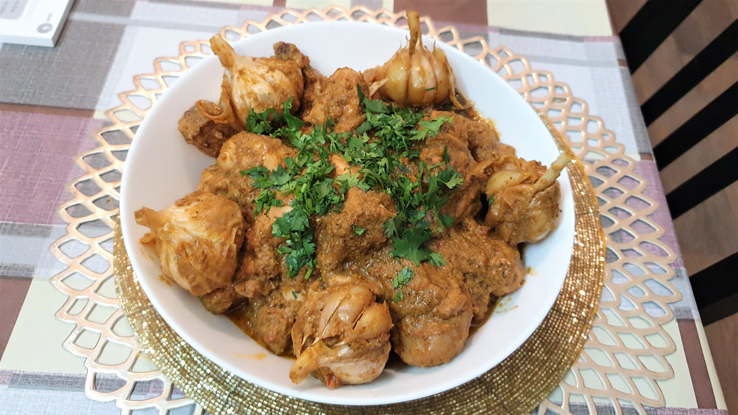 Garlic Chicken Karahi