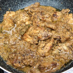 black pepper chicken