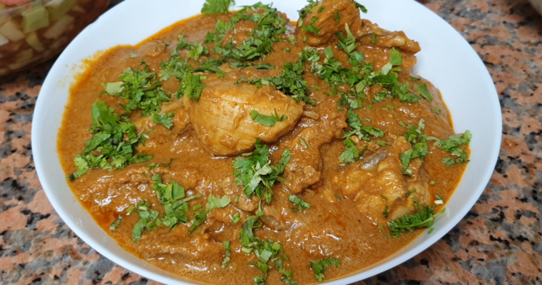 Restaurant Style Chicken Masala Curry