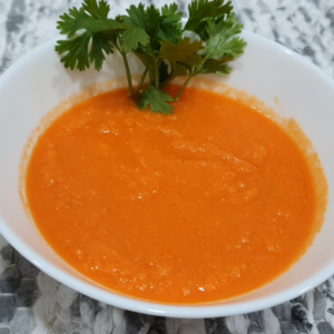 Tangy Carrot Garlic Chutney