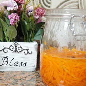 Carrot Pickle in Vinegar