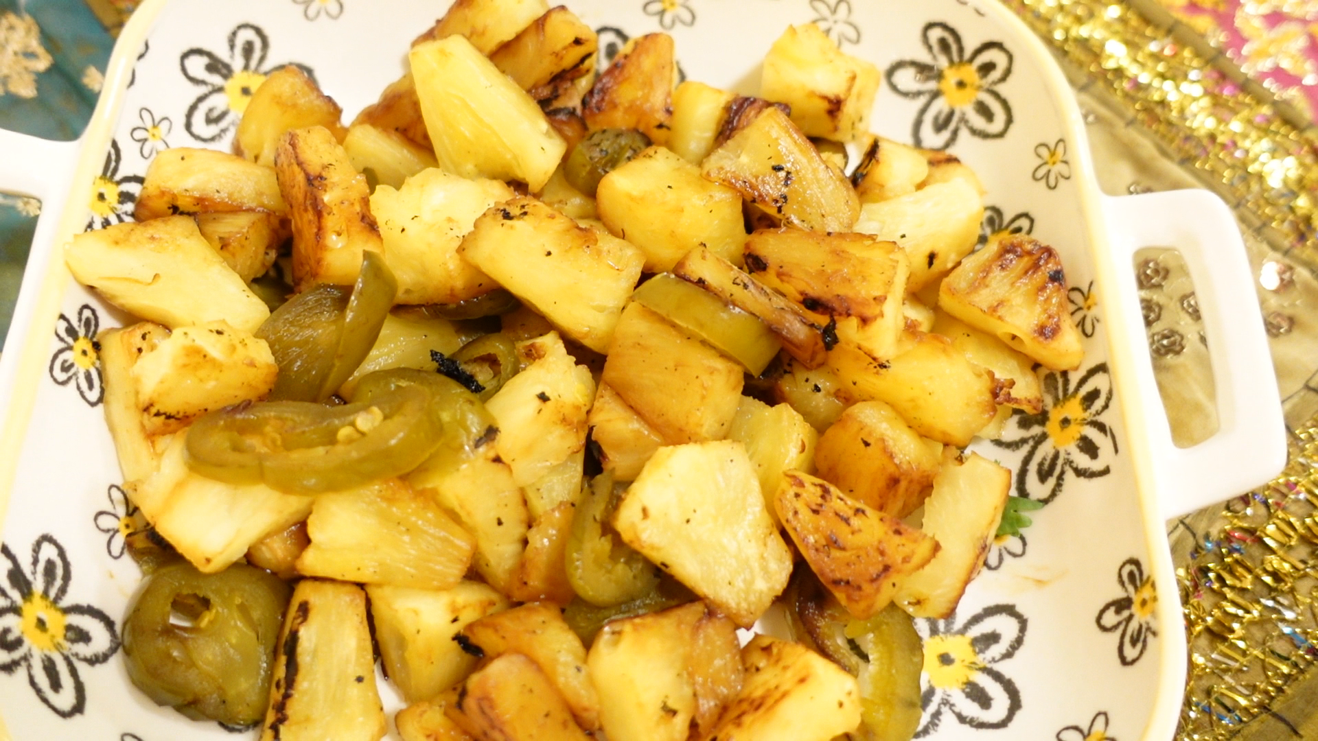 Spicy Pineapple Chunks