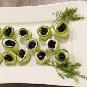 Cucumber roll ups