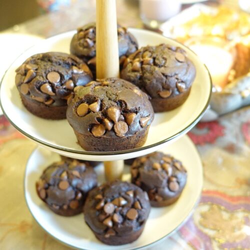 Skinny Chocolate Muffins