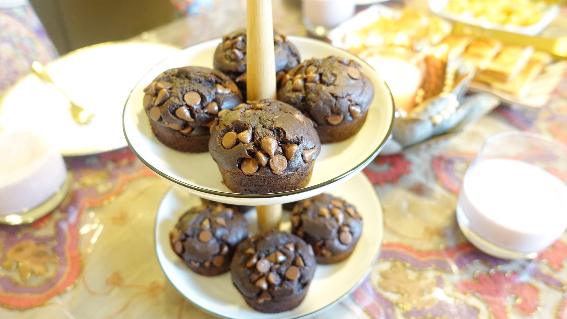 Skinny Chocolate Muffins