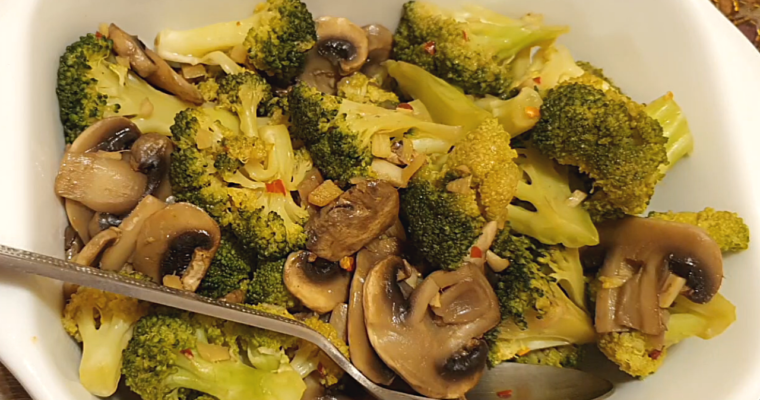 Broccoli & Mushroom Stir-Fry