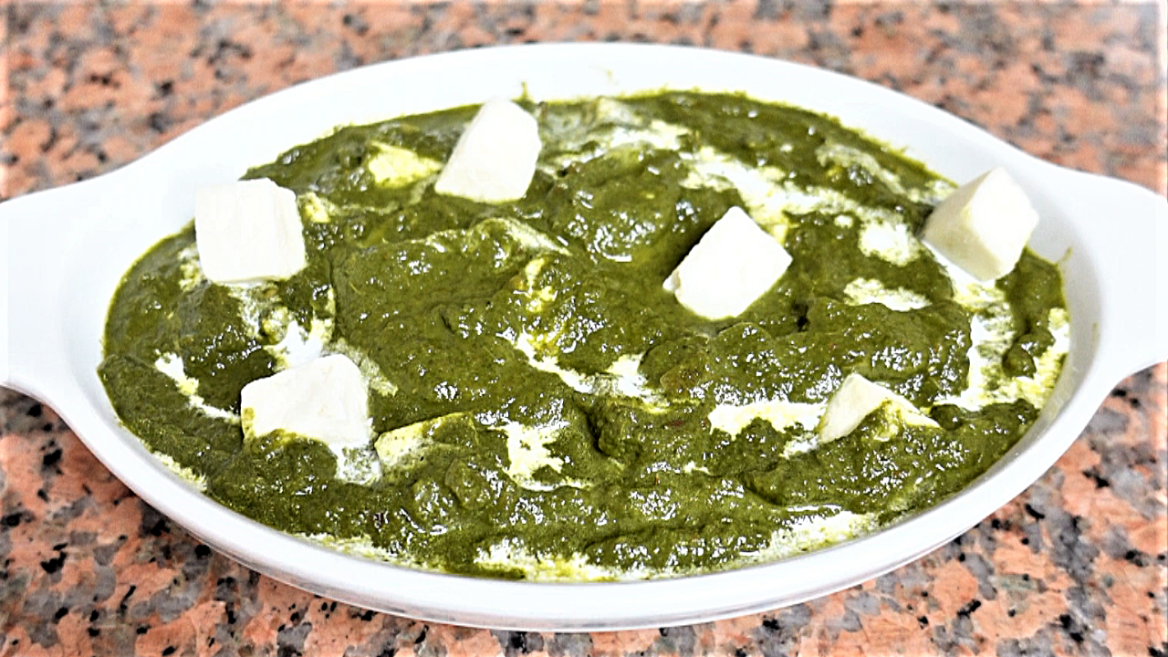 Palak Paneer 2 – Cheese and Spinach Curry