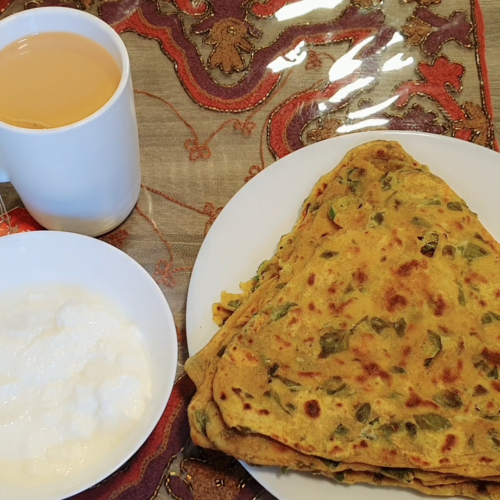 Methi paratha