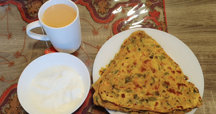 Methi Paratha /Fenugreek Paratha