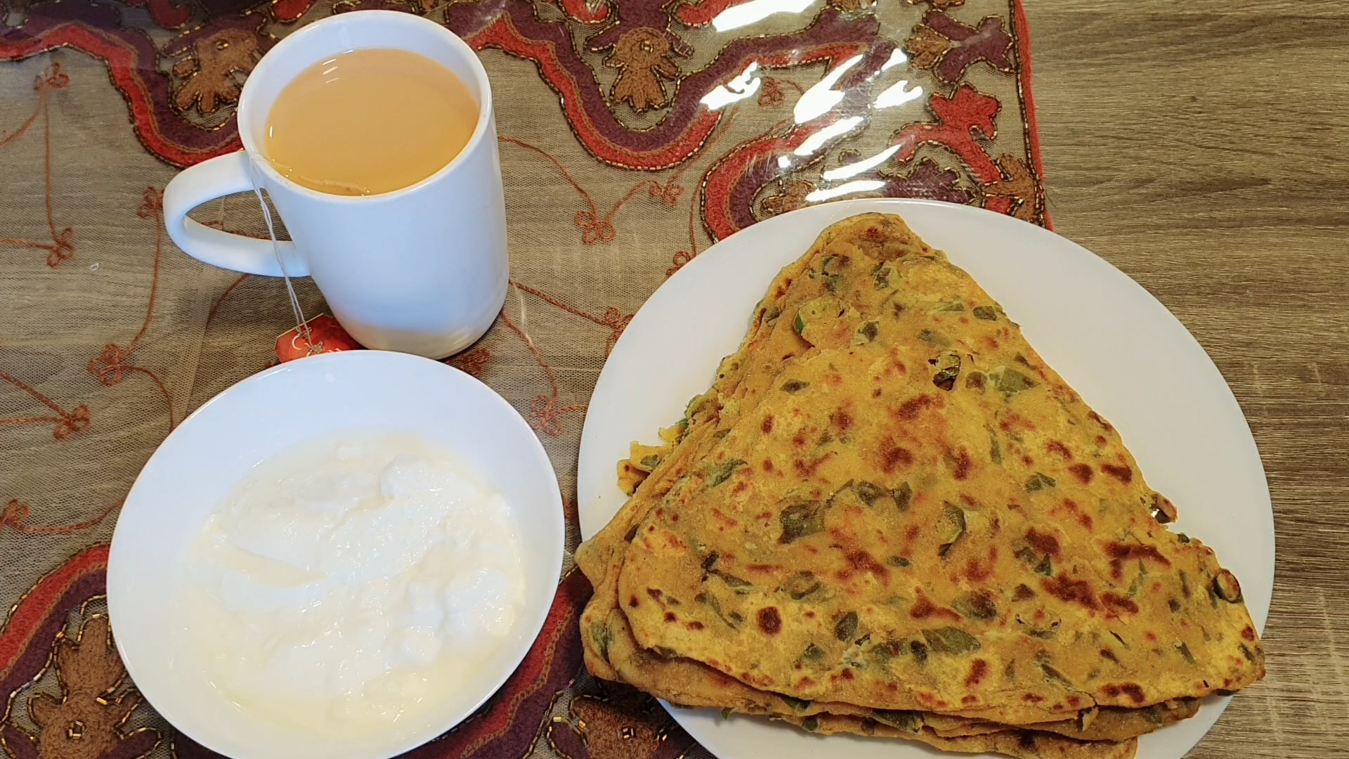 Methi Paratha /Fenugreek Paratha