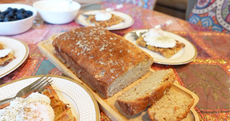 Honey Oats Bread (No Yeast)