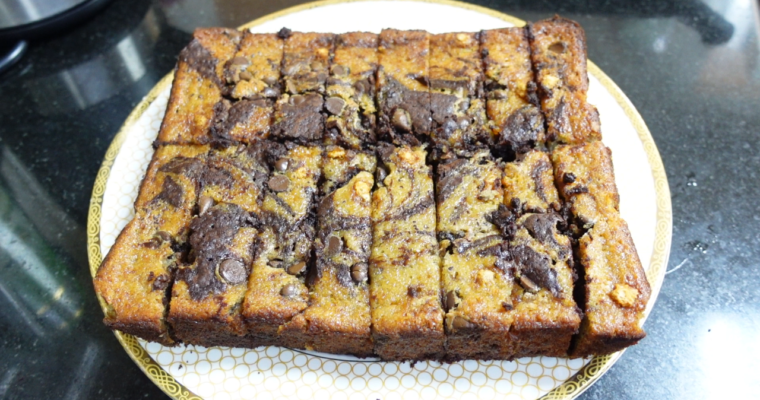 Banana Bread Chocolate Brownie