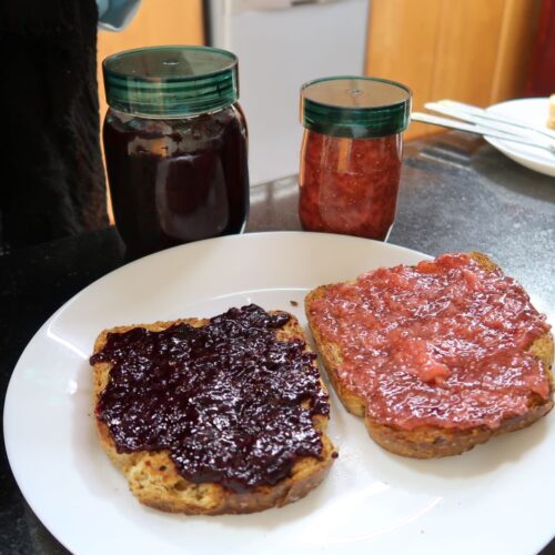 Sugar free Strawberry Jam Blueberry Jam