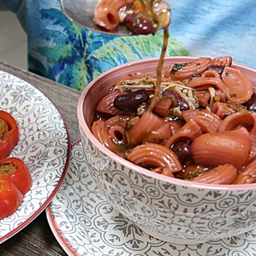 Soupy Tomato Pasta