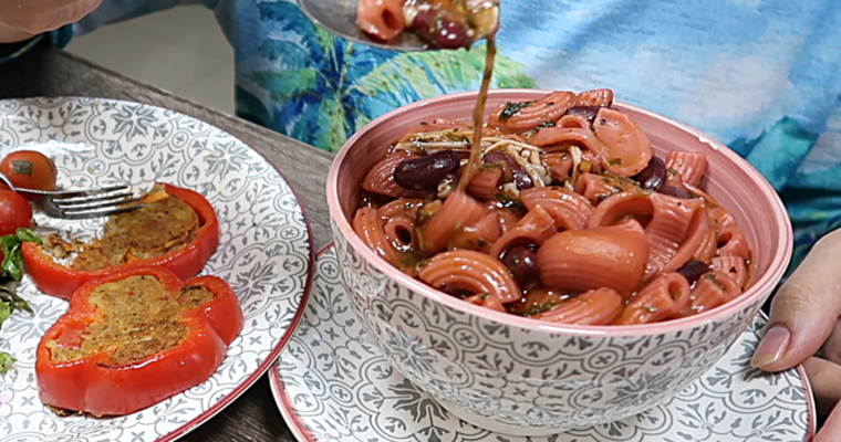 Soupy Tomato Pasta