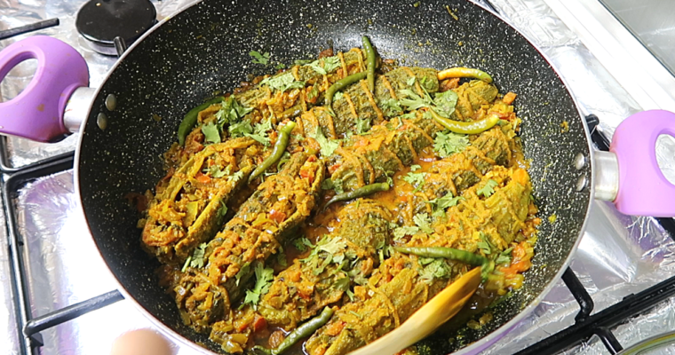 Stuffed Bitter gourd – Bharwa Karelay