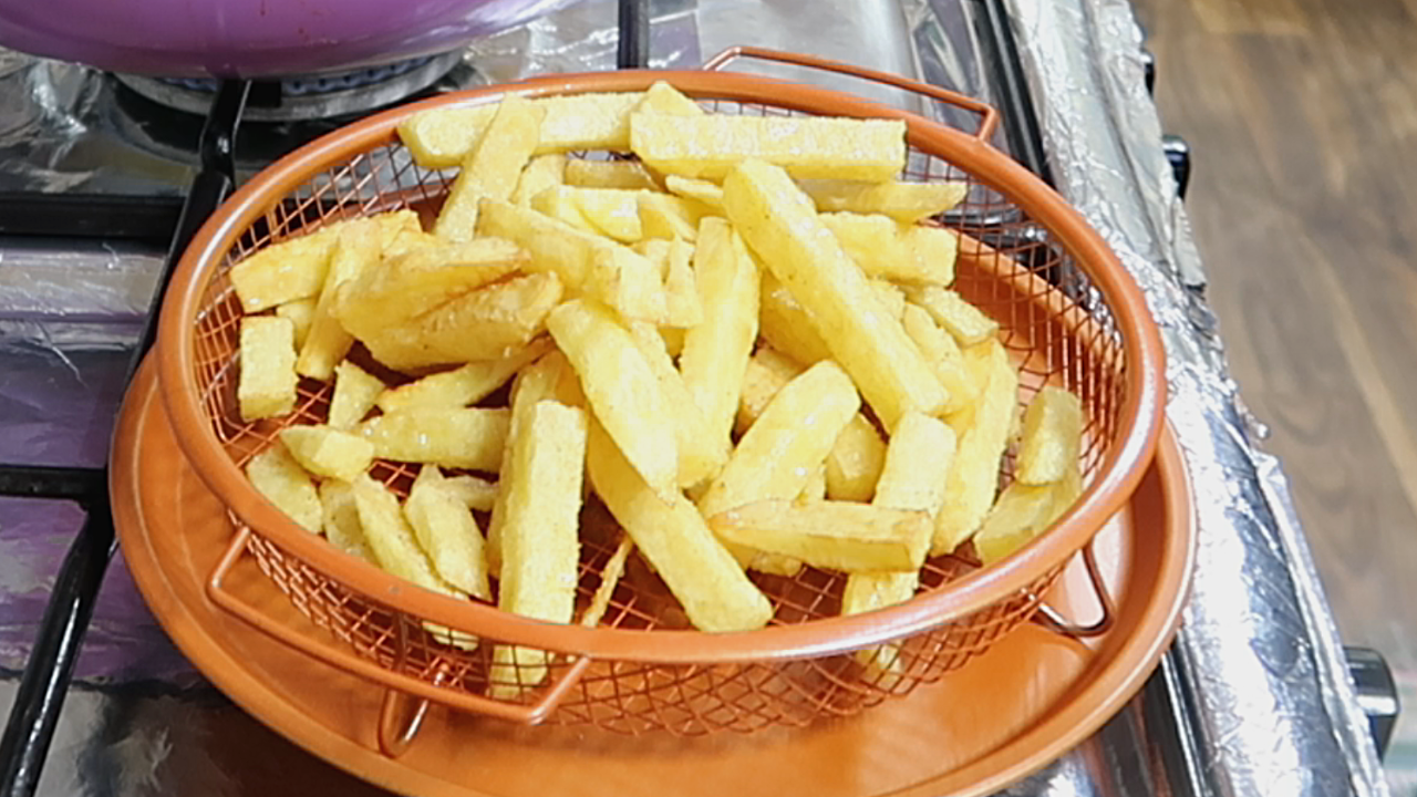 Coated fries