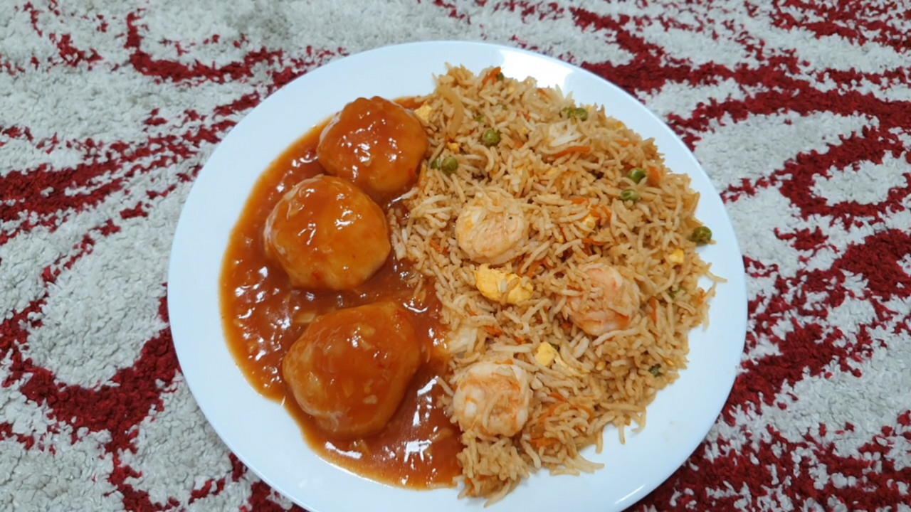 Sweet and Sour Fish Balls