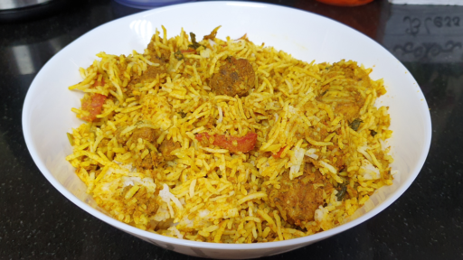 Tawa Chicken Pulao - Naush Kitchen Routine