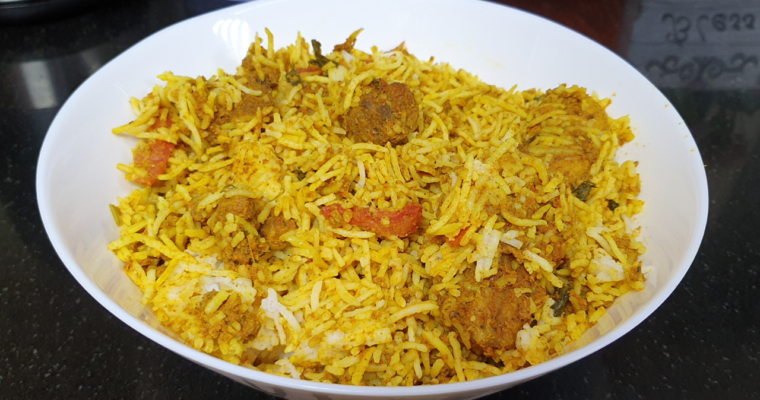 Tawa Chicken Pulao