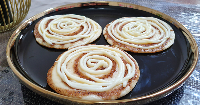 Cinnamon Roll Pancakes