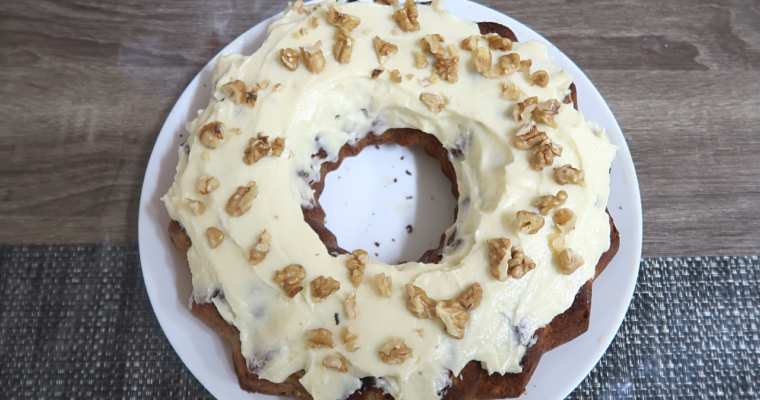 Pineapple and Walnut Cake