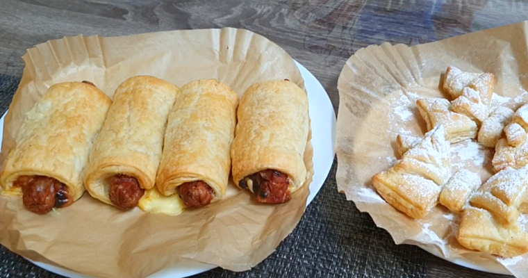 Puff pastry Sausage Rolls