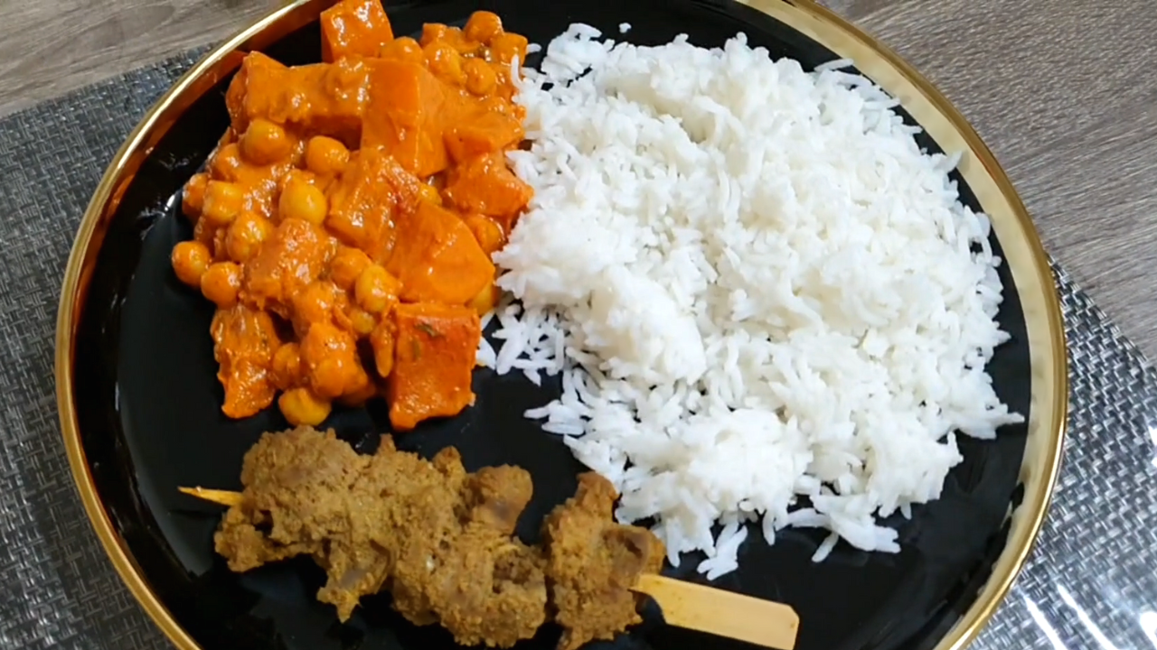 Sweet Potato Creamy Curry