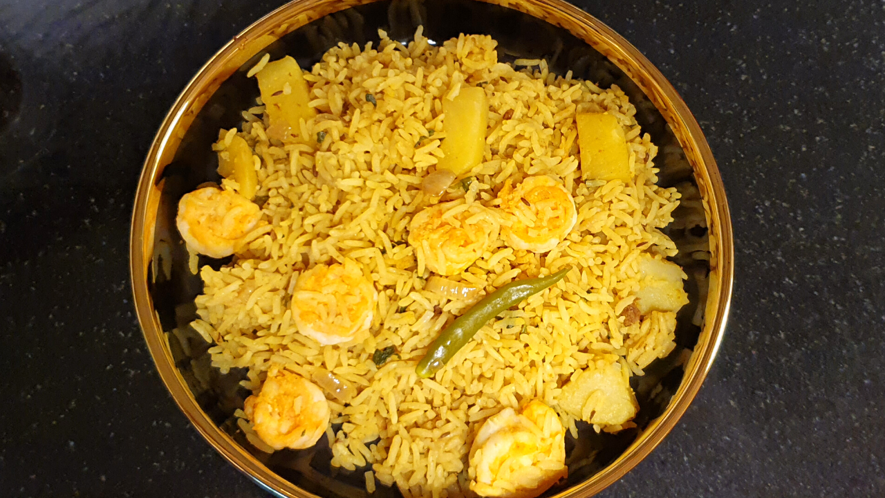 Shrimp Pulao