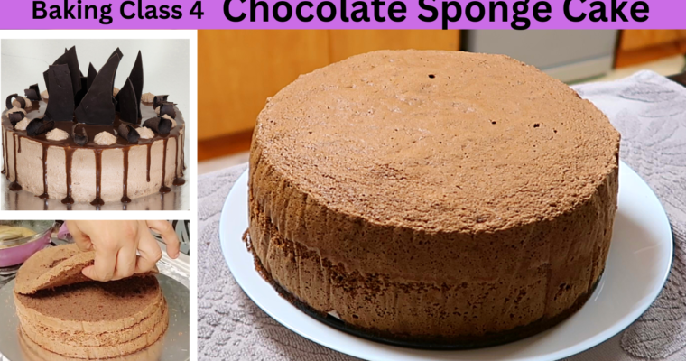 Chocolate Sponge Cake