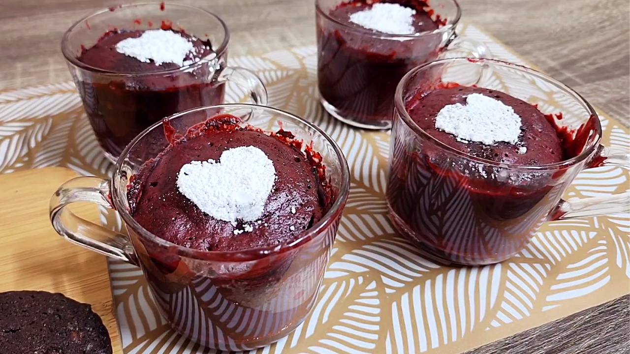 Red Velvet Mug Cake