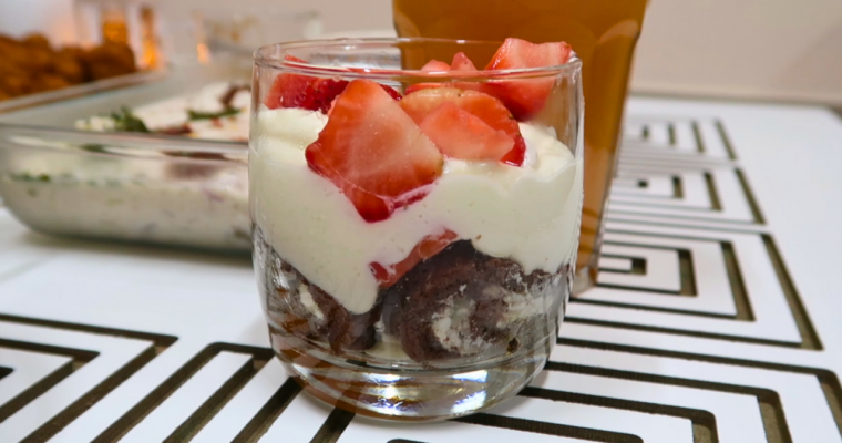 Cream and Fruit Cup