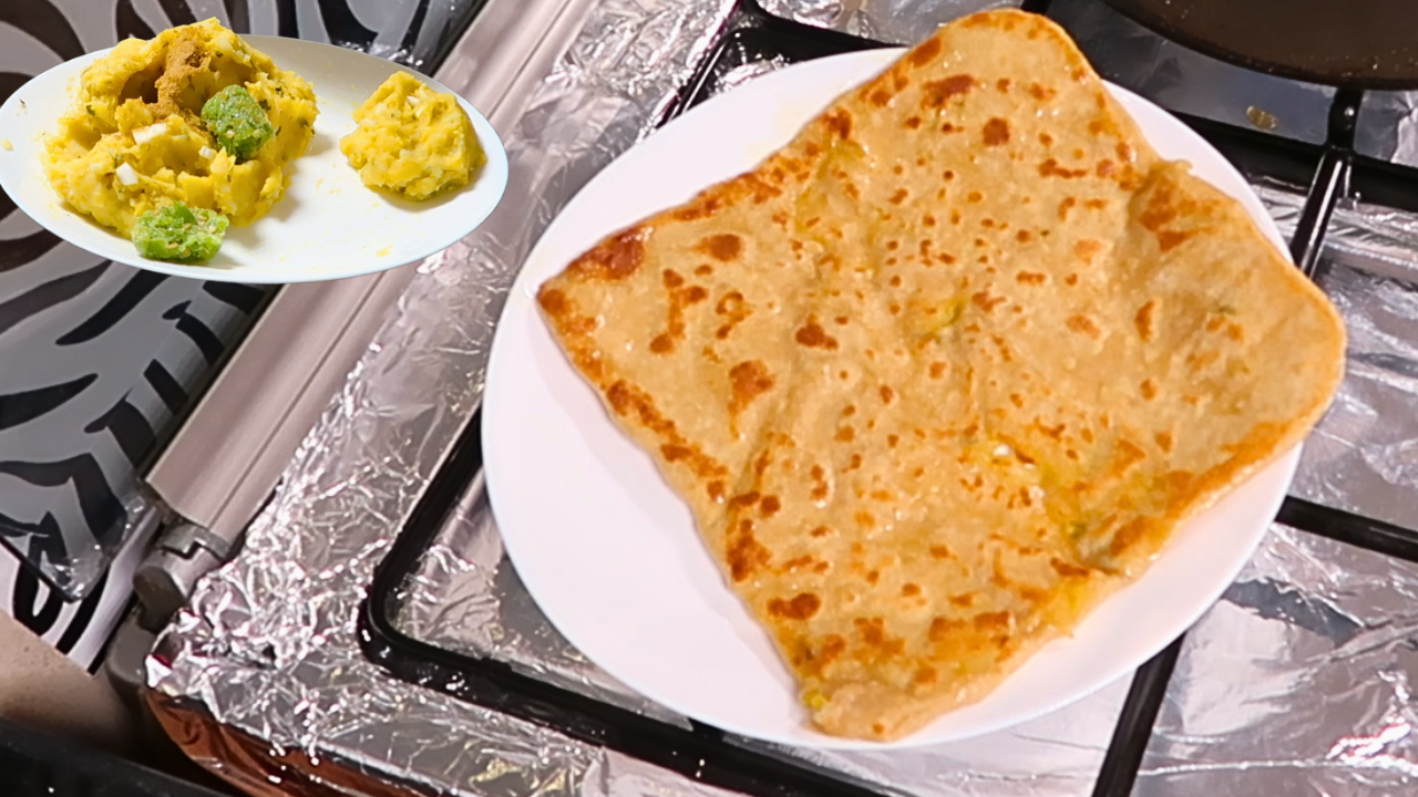 Potato and Onion Paratha