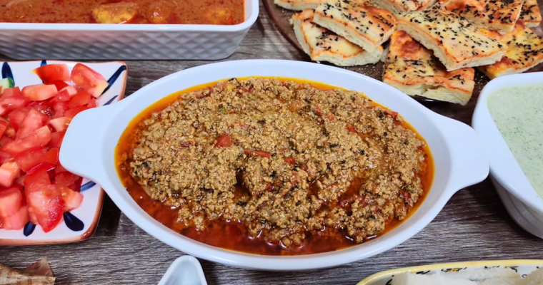 Tomato Mutton Keema Curry