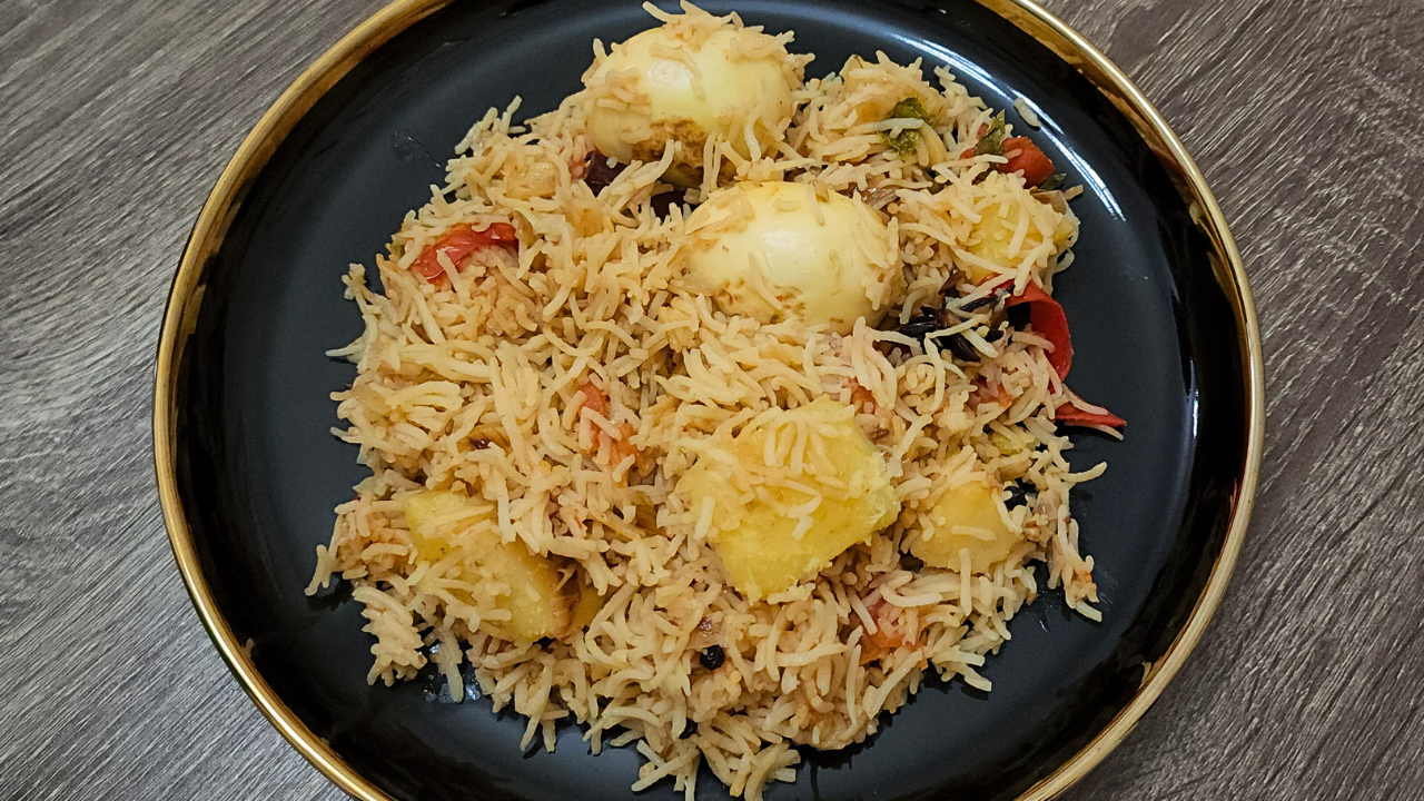 Egg Zeera Pulao