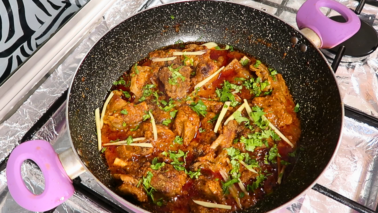 Masala Mutton Karhai Gosht