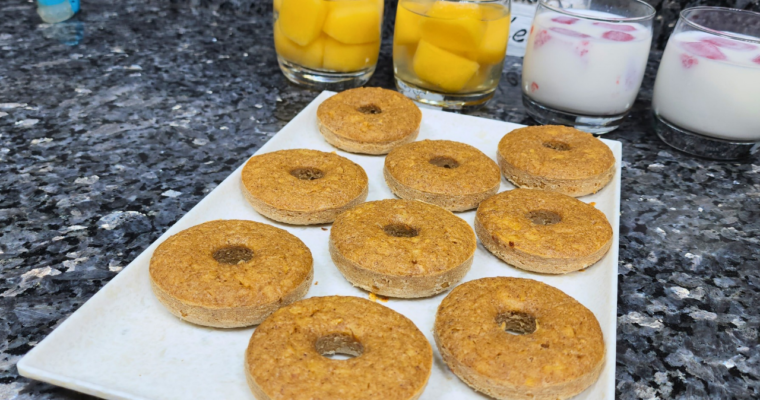 Apple Cinnamon Breakfast Donuts