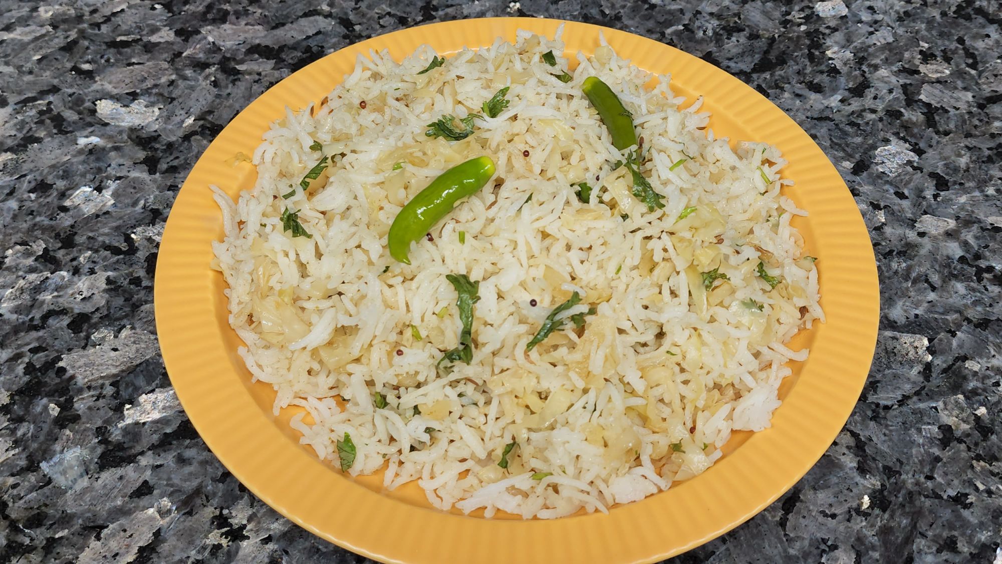 Cabbage Rice/ Patta Gobhi Rice