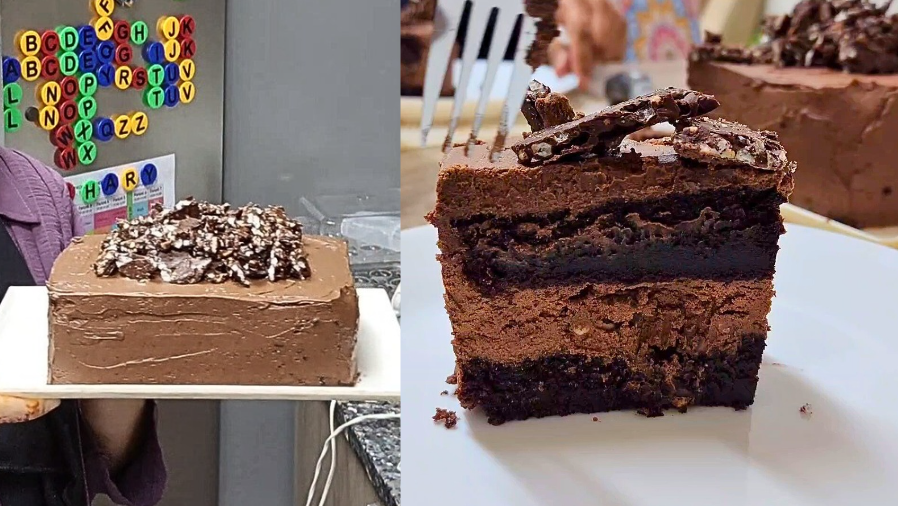 Chocolate Crunch Cake