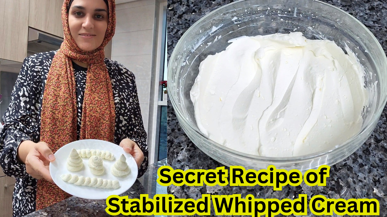 My Secret Stabilized Whipped Cream