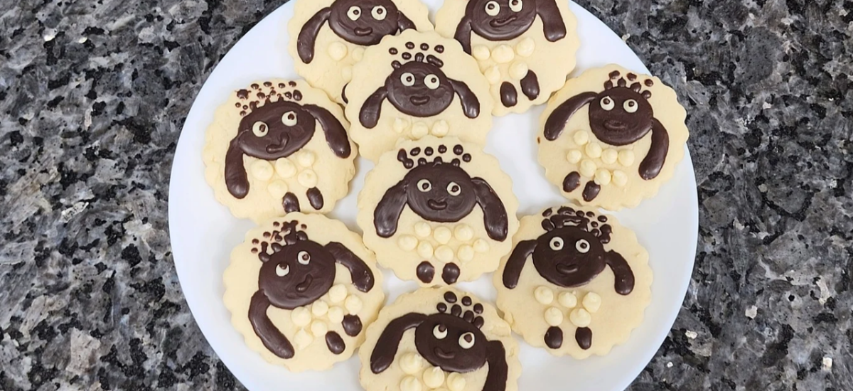 Eggless Sugar Cookies / Sheep Cookies Eid ul Adha Edition