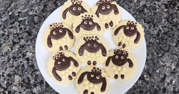 Eggless Sugar Cookies / Sheep Cookies Eid ul Adha Edition