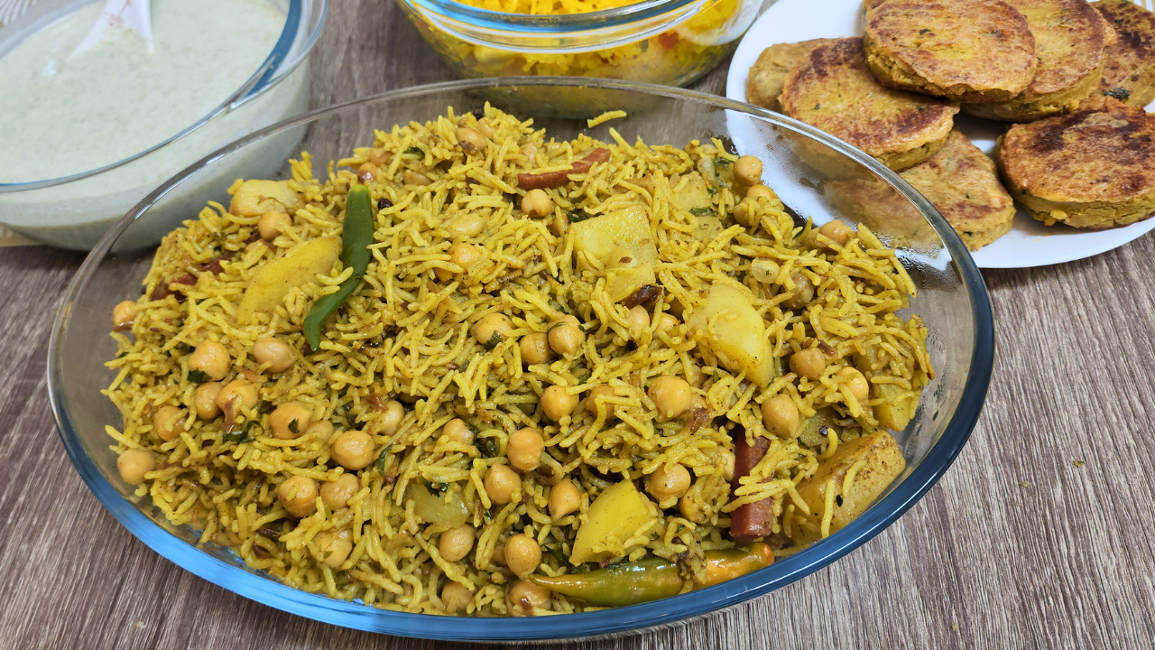 Achari Chana Pulao